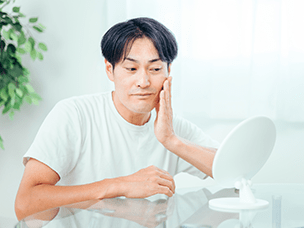 アフターカウンセリング 今後のお手入れの周期や、ご自宅でのスキンケアについてご説明いたします。